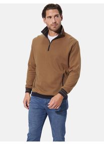 Sweatshirt Babista "Sweatshirt IDRON", Herren, Gr. M, braun, Obermaterial: 100% Baumwolle CO., normal, ohne Ausschnitt, Sweatshirts Sweatshirt