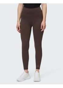 Leggings Venice Beach "LEGGINGS KEEVA", Damen, Gr. XS (36), N-Gr, wei&szlig; (aop snow_coffee), Obermaterial: 75% Polyamid, 25% Elasthan, Hosen Leggings