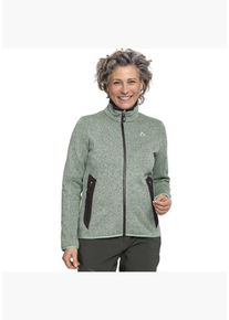 Sch&ouml;ffel Fleecejacke SCH&Ouml;FFEL "CIRC Fleece Jk Style Yew WMS", Damen, Gr. 44, gr&uuml;n, Obermaterial: 100% Polyester. Futter: 100% Polyester, Jacken Fleecejacke, mit schnelltrocknendem Material, hoher Feuchtigkeitstransport