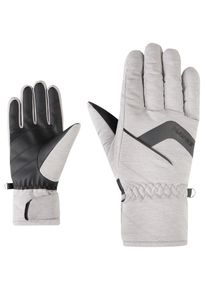 Multisporthandschuhe Ziener "KARION-Z AS glove lady", Damen, Gr. 8, light m&eacute;lange, Materialmix, Handschuhe Multisporthandschuhe