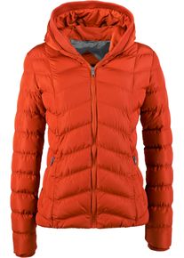 Steppjacke DEPROC Active "GILMOUR MELVILLE Women", Damen, Gr. 54 (XXL), rot, 100% Polyester, figurbetont, mit innenliegendem Gummizug, Jacken Steppjacke, auch in Gro&szlig;en Gr&ouml;&szlig;en erh&auml;ltlich