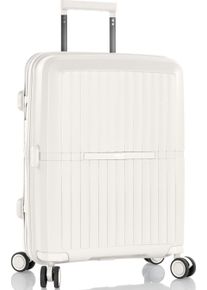 Hartschalen-Trolley Heys "AirLite, verschiedene Gr&ouml;&szlig;en und Farben", Damen, Gr. B/H/T: 41cm x 53cm x 22cm 47 l, wei&szlig;, Polypropylen, Koffer Hartschalen-Trolley, Heys Hartschalen-Koffer TSA Schloss