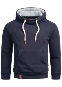 Kapuzenpullover Alessandro Salvarini "Alessandro Salvarini Herren Hoodie AS290", Herren, Gr. L, blau (navy), Obermaterial: 65% Baumwolle CO. 35% Polyester PES., Sweatshirts Kapuzenpullover