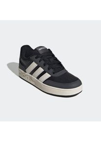 Sneaker adidas Sportswear "BREAKBASE KIDS", Damen, Gr. 38,5, schwarz-wei&szlig; (core schwarz, sanftes wei&szlig;, carbon), Synthetik, Textil, Schuhe Sneaker, f&uuml;r Kinder & Jugendliche