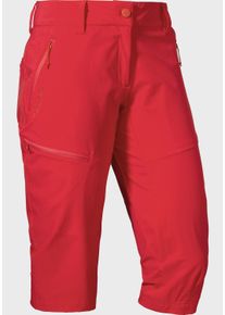 Sch&ouml;ffel 3/4-Hose SCH&Ouml;FFEL "Pants Caracas2", Damen, Gr. 36, Normalgr&ouml;&szlig;en, rot (2003, rot), Oberstoff: 89% Nylon, 11% Elasthan, Hosen 3/4-Hose