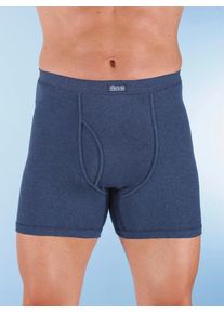 King&acute;S Club Slip KINGS CLUB, Herren, Gr. 10, 2 Stk., blau (dunkelblau, meliert), 100% Baumwolle, Unterhosen Slip