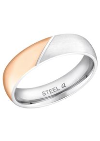 Fingerring Amor "Klassisch" Gr. 68, gold (edelstahlfarben, gelbgoldfarben), Fingerringe, Damen, 68, Edelstahl, Fingerring, Made in Germany