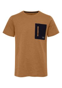 T-Shirt 11 Project "T-Shirt PRFrode", Herren, Gr. S, braun (tobacco braun), Obermaterial: 100% Baumwolle CO., Shirts T-Shirt