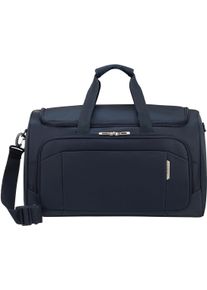 Reisetasche Samsonite "RESPARK, 55 cm", Damen, Gr. B/H/T: 55cm x 33cm x 30cm, blau, Polyester, Polyurethan, Taschen Reisetasche, Weekender Reisetasche Freizeittasche Sporttasche