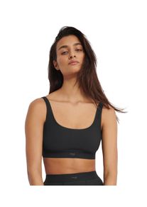 Bustier Sloggi "EVER Ease", Damen, Gr. S, N-Gr, schwarz, Single Jersey, Obermaterial: 82% Baumwolle, 18% Elasthan, unifarben, BHs Bustier, temperaturausgleichend, Baumwolle, U-Ausschnitt, atmungsaktiv