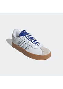 Sneaker adidas Sportswear "VL COURT 3.0", Herren, Gr. 40, wei&szlig; (cloud wei&szlig;, crystal wei&szlig;, semi lucid blau), Leder, Synthetik, Schuhe Sneaker, inspiriert vom Design des adidas samba