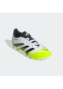 Fu&szlig;ballschuh adidas Performance "PREDATOR CLUB KIDS FG/MG", Kinder, Gr. 38, bunt (cloud wei&szlig;, core schwarz, lucid lemon), Synthetik, Schuhe Fu&szlig;ballschuh, geeignet f&uuml;r Rasen- und Kunstrasenpl&auml;tze, f&uuml;r Kinder & Jugendliche