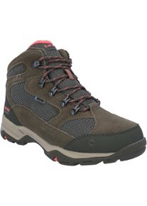 Wanderschuh Hi-Tec "Storm WP W", Damen, Gr. 38, braun (taupe, dune, georgia peach), Leder, Schuhe Wanderschuh, wasserdicht