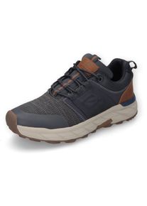 Sneaker Camel Active, Herren, Gr. 42, blau (navy, braun), Synthetik, Textil, Schuhe Sneaker, Retro Sneaker, Chunky Sneaker, Schn&uuml;rschuh f&uuml;r den Alltag