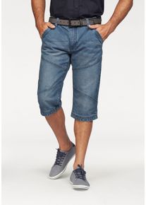 Bermudas Arizona "Tom", Herren, Gr. 58, N-Gr, blau (blau used), Denim/Jeans, Obermaterial: 100% Baumwolle, used, Basic, normal kniebedeckend, Hosen Bermudas, Topseller