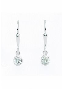 Adelia&acute;s Paar Ohrh&auml;nger ADELIA&acute;S "925 Silber Ohrringe Ohrh&auml;nger mit Zirkonia &Oslash; 4,6 mm", silber, Ohrringe, Damen, Silber 925 (Sterlingsilber), Paar Ohrh&auml;nger