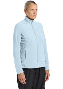 Fleecejacke Jack Wolfskin "TAUNUS FZ W", Damen, Gr. XL (46), blau (ice, blau), Obermaterial: 100% Polyester. Futter: 100% Polyester, Jacken Fleecejacke
