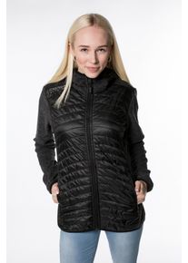 Steppjacke DEPROC Active "GILMOUR COMFORT WOMEN", Damen, Gr. 36/38 (M), schwarz, 100% Polyester, figurbetont, mit innenliegendem Gummizug, Jacken Steppjacke, auch in Gro&szlig;en Gr&ouml;&szlig;en erh&auml;ltlich