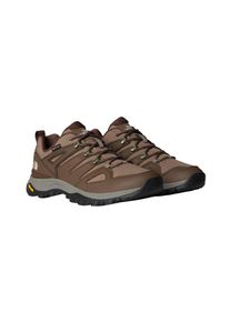 Wanderschuh The North Face "M HEDGEHOG GORE-TEX", Herren, Gr. 48, braun (garnet, smokey braun), Synthetik, Schuhe Wanderschuh, wasserdicht, mit VIBRAM-Sohle, profiliertes Laufsohlenprofil