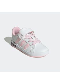Sneaker adidas Sportswear "ADIDAS DISNEY MINNIE MAUS GRAND COURT", Damen, Gr. 37, wei&szlig; (cloud wei&szlig;, clear pink, chalk wei&szlig;), Synthetik, Schuhe Sneaker, f&uuml;r Kinder & Jugendliche