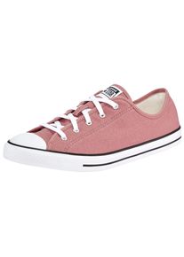 Sneaker Converse "CHUCK TAYLOR ALL STAR DAINTY", Damen, Gr. 42, light saddle, egret, schwarz, Textil, Schuhe Sneaker