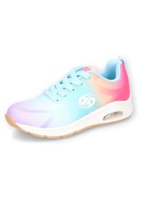 Sneaker Dockers by Gerli, M&auml;dchen, Gr. 32, bunt, Textil, Schuhe Sneaker, Pride Sneaker, Schn&uuml;rschuh mit Farbverlauf