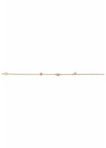 Fu&szlig;kette ONE ELEMENT "Fu&szlig;kettchen Rundankerkette aus 925 Silber 25 cm" Gr. 25, silber, Fu&szlig;ketten, Damen, Silber 925 (Sterlingsilber), Fu&szlig;kette