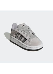 Sneaker adidas originals "CAMPUS 00S COMFORT CLOSURE ELASTIC LACE KIDS", Damen, Gr. 26, silber (grau two, matte silber, core schwarz), Leder, Synthetik, Schuhe Sneaker, f&uuml;r Kinder & Jugendliche