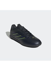 Fu&szlig;ballschuh adidas Performance "COPA PURE 3 CLUB INDOOR KINDER", Kinder, Gr. 35, core schwarz, dgh solid grau, lucid lemon, Synthetik, Schuhe Fu&szlig;ballschuh, geeignet als Hallenschuhe, f&uuml;r Kinder & Jugendliche
