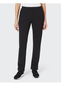 Sweathose Joy Sportswear "D SWEATHOSE NATASCHA", Damen, Gr. 42, N-Gr, schwarz, Obermaterial: 54% Baumwolle, 46% Polyester, Hosen Sweathose