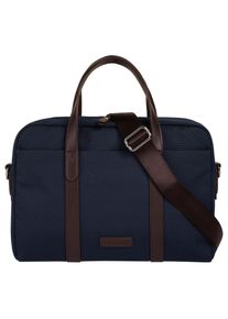 Aktentasche Bugatti "MARO", Gr. B/H/T: 38cm x 28cm x 7cm onesize, dunkelblau, Kunstfaser, unifarben, Taschen Aktentasche