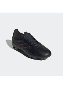 Fu&szlig;ballschuh adidas Performance "COPA PURE 3 LEAGUE KIDS FG/MG", Kinder, Gr. 30, schwarz (core schwarz, carbon, lucid rot), Synthetik, Schuhe Fu&szlig;ballschuh, f&uuml;r Rasenpl&auml;tze, f&uuml;r Kinder & Jugendliche
