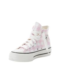 Sneaker Converse "CHUCK TAYLOR ALL STAR LIFT", Damen, Gr. 38, wei&szlig; (vintage wei&szlig;, summit pink), Textil, Schuhe Sneaker