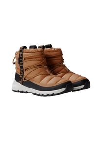 Winterstiefel The North Face "W THERMOBALL LACE UP WP", Damen, Gr. 42, braun (caramel), Textil, Schuhe Winterstiefel, Snowboots, Winterboots, Winterschuhe, wasserdicht