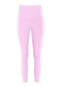 Leggings WINSHAPE "7/8-Tights HWL317C", Damen, Gr. XS, Normalgr&ouml;&szlig;en, rosa (lavender rose), 85% Polyester, 15% Elasthan, Hosen Leggings, mit V-Shape Applikation und Core-Bund