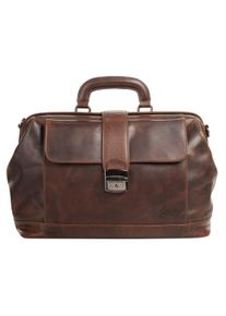 XZONE Reisetasche X-ZONE, Herren, Gr. B/H/T: 38cm x 26cm x 15cm onesize, braun (cognac), Leder, used, Taschen Reisetasche, echt Leder