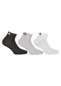 Sneakersocken Fila "Socken 3er Pack", Damen, Gr. 35-38, bunt (classic), Obermaterial: 75% Baumwolle CO. 23% Polyester PES. 2% Elasthan EL., Socken Sneakersocken