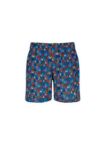 Badehose Puma, Jungen, Gr. 140, N-Gr, bunt (multicolor), Obermaterial: 100% Polyester, gemustert, Badehosen Badehose, mit praktischen Seitentaschen