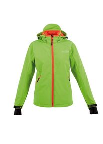 Softshelljacke DEPROC Active "PIKA PEAK WOMEN", Damen, Gr. 36 (S), gr&uuml;n, 96% Polyester; 4% Elasthan, mit Gummizug,mit verstellbarem Klettverschluss, Jacken Softshelljacke, auch in Gro&szlig;en Gr&ouml;&szlig;en erh&auml;ltlich