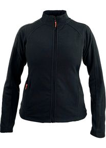 R&ouml;mer Fleecejacke R&Ouml;MER "Outstars" Gr. M, schwarz, Jacken, Damen, M, Fleece, Obermaterial: 100% Polyester, Fleecejacke, im taillierter Damenschnitt, aus w&auml;rmenden Polarfleece