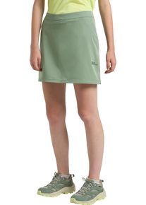 Skort Jack Wolfskin "HIKING ALPINE SKORT W", Damen, Gr. 40, gr&uuml;n (eucalyptus), Obermaterial: 87% Polyester, 13% sonstige Fasern, R&ouml;cke Skort