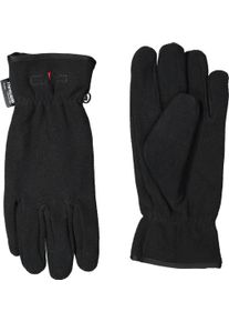 Fleecehandschuhe CMP "MAN FLEECE GLOVES", Herren, Gr. M (205), schwarz (nero), Obermaterial: 100% Polyester. Futter: 100% Polyester. Wattierung: 100% Polyester, Handschuhe Fleecehandschuhe
