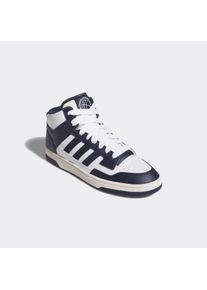 Sneaker adidas Sportswear "RAPID COURT MID", Herren, Gr. 40, blau (supplier colour, cloud wei&szlig;, core wei&szlig;), Leder, Synthetik, Schuhe Sneaker