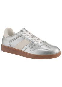 Sneaker ANISTON SHOES, Damen, Gr. 41, bunt (silberfarben, wei&szlig;), Synthetik, Schuhe Sneaker, Retro-Sneaker, Freizeitschuh, Schn&uuml;rschuh - neue KOLLEKTION