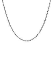 Silberkette HAZE & GLORY "Halskette Premium Kordelkette Twisted 925 Sterling Silber" Gr. 60, silber, Halsketten, Damen, ohne Stein, Silber 925 (Sterlingsilber), Silberkette