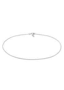 Choker Elli "Halskette Choker Kordelkette Gedreht Fein 925 Silber" Gr. 36, silber, Halsketten, Damen, ohne Stein, Silber 925 (Sterlingsilber), Choker