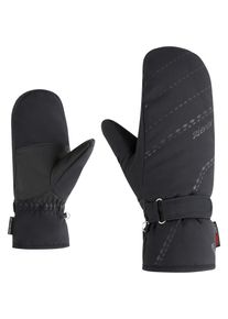F&auml;ustlinge Ziener "KEVI-Z PR MITTEN glove", Damen, Gr. 7, schwarz, Obermaterial: 100% Polyester; Innenseite: 100% Polyester; Futter: 100% Polyester; Wattierung: 100% Polyester, Handschuhe F&auml;ustlinge