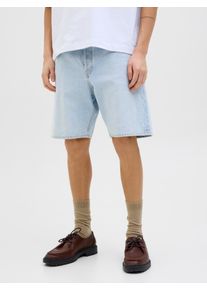 Jack & Jones Relaxshorts JACK & JONES "JJITONY JJORIGINAL SHORTS SBD 210 SN", Herren, Gr. S, N-Gr, blau (blau denim pack:sbd 532), Web, Obermaterial: 100% Baumwolle, unifarben, relaxed fit kniefrei, Hosen Relaxshorts, im Five-Pocket Style