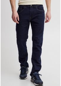 Regular-fit-Jeans Blend "Twister fit Mulitflex", Herren, Gr. 36, L&auml;nge 32, blau (denim unwashed blau), Denim/Jeans, Obermaterial: 92% Baumwolle, 6% Elastomultiester, 2% Elasthan, Abriebeffekte, regular fit lang, Jeans Regular-fit-Jeans, Baumwollmischung, regular fit