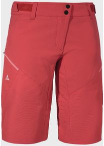 Sch&ouml;ffel Shorts SCH&Ouml;FFEL "Shorts Arosa L", Damen, Gr. 46, Normalgr&ouml;&szlig;en, rot (2003, rot), Oberstoff Rumpf oben: 89% Nylon 11% Elasthan Oberstoff Rumpf unten: 94% Nylon 6% Elasthan, Hosen Shorts